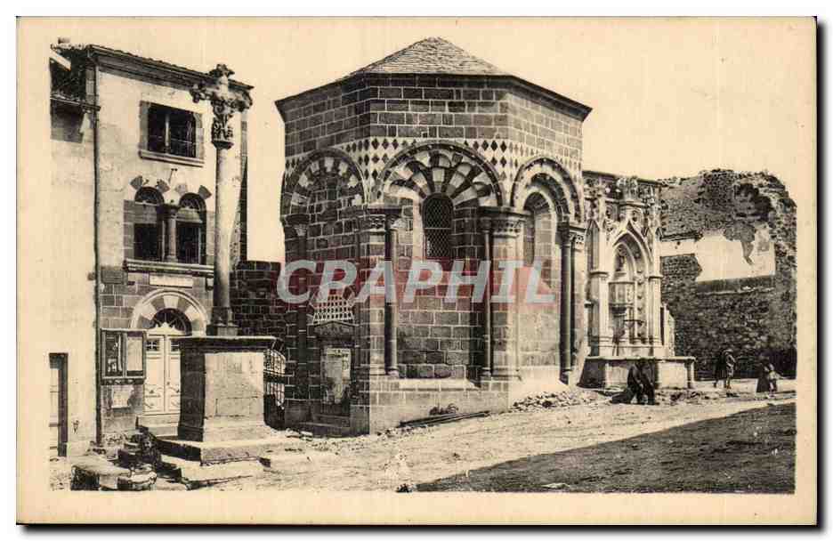 CPA Le Puy en Velay Le temple de Diane