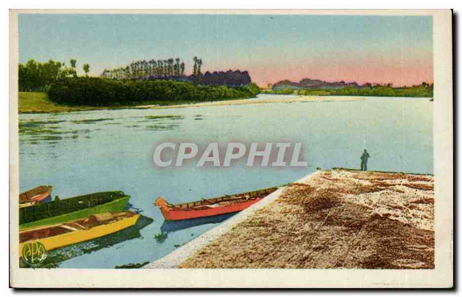 CPA Marmande Les rives de la Garonne