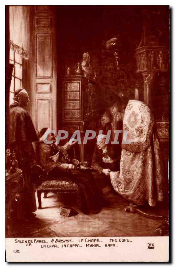 CPA Salon de Paris Brispot La Chape