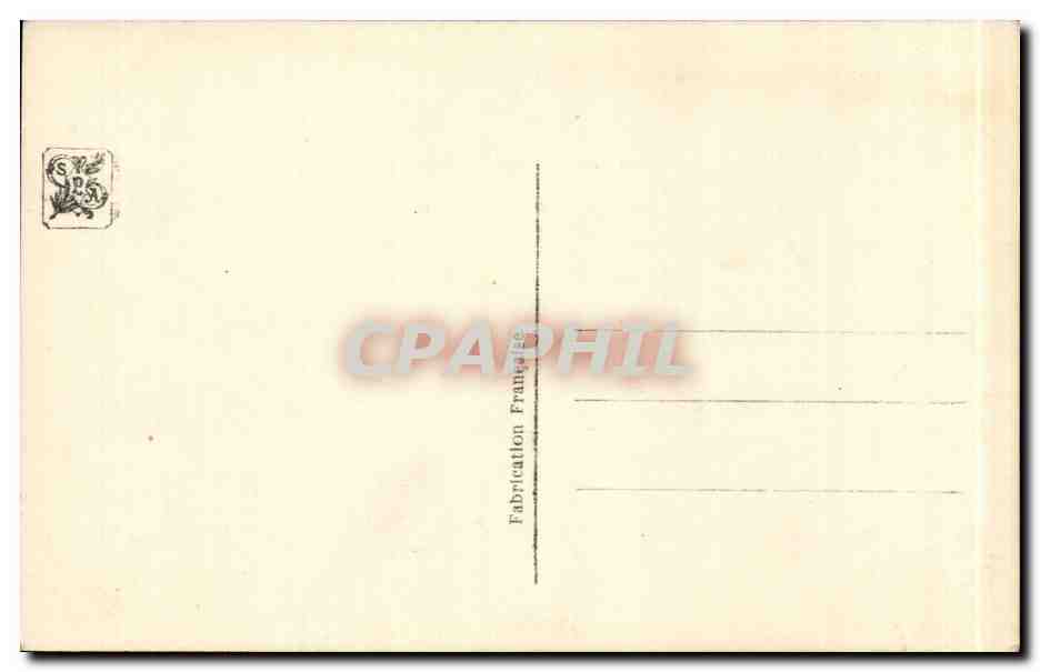 CPA Salon de Paris Isenbart Lisiere de bois Montagnes du Doubs — Verso