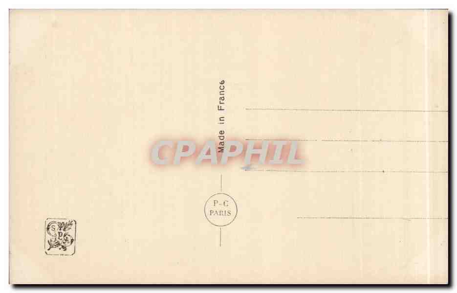 CPA Fantaisie Salon de Paris Bussiere Tristan et Iseulde — Verso