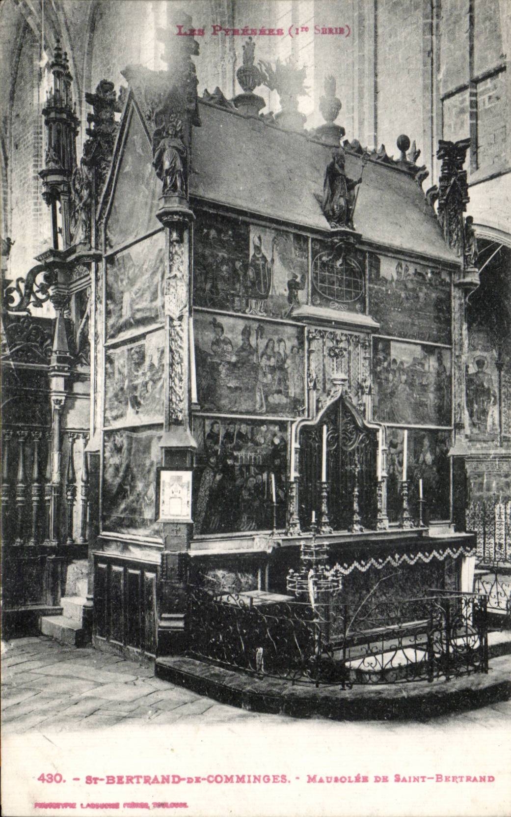 CPA St Bertrand de Comminges Mausolee de Saint Bertrand