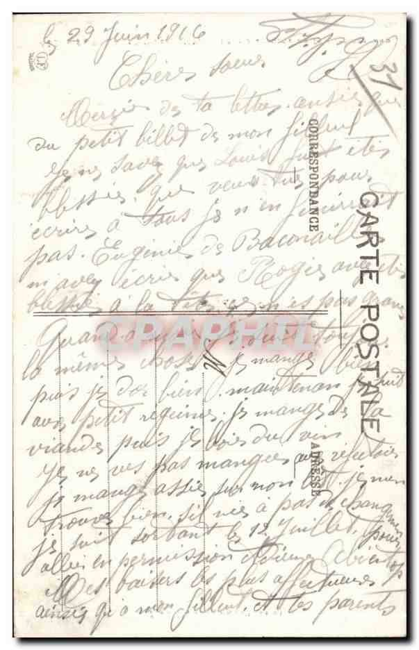 CPA St Bertrand de Comminges Mausolee de Saint Bertrand — Verso