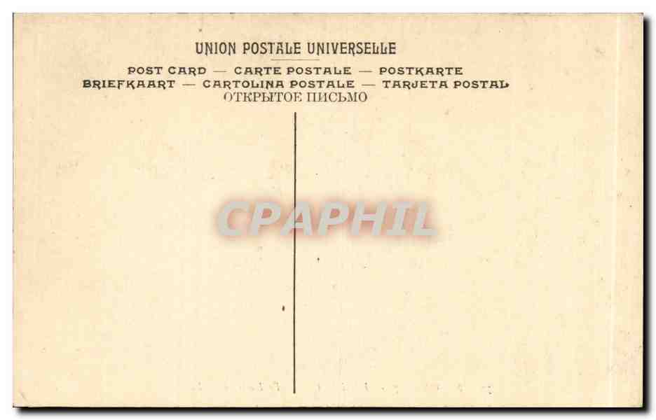 CPA Salon 1907 Checcca La halte — Verso