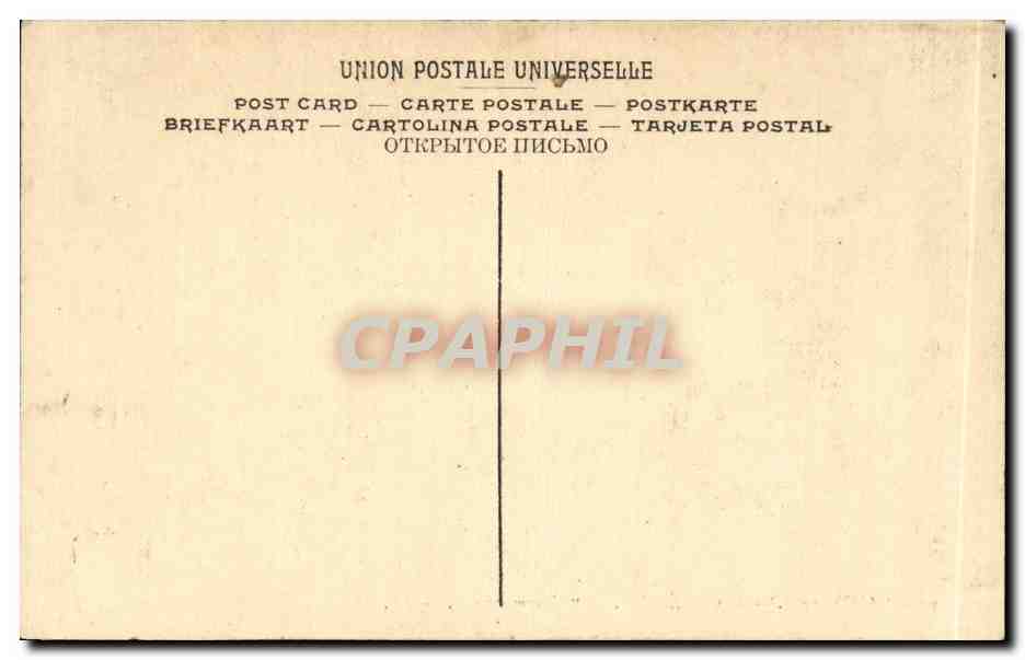 CPA Salon 1907 Chretien Gourmandise — Verso