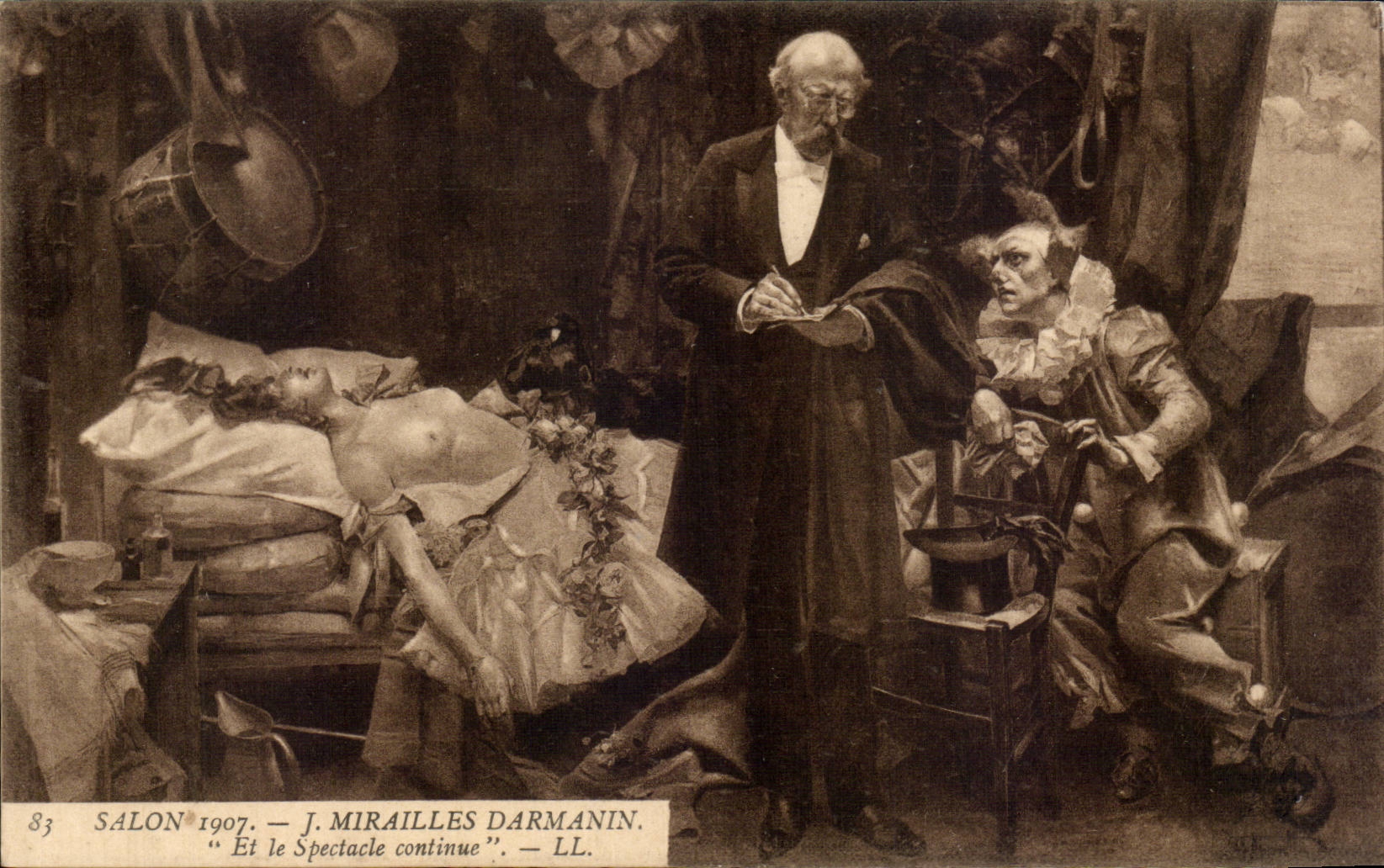CPA Salon 1907 Mirailles Darmanin Et le spectacle continue