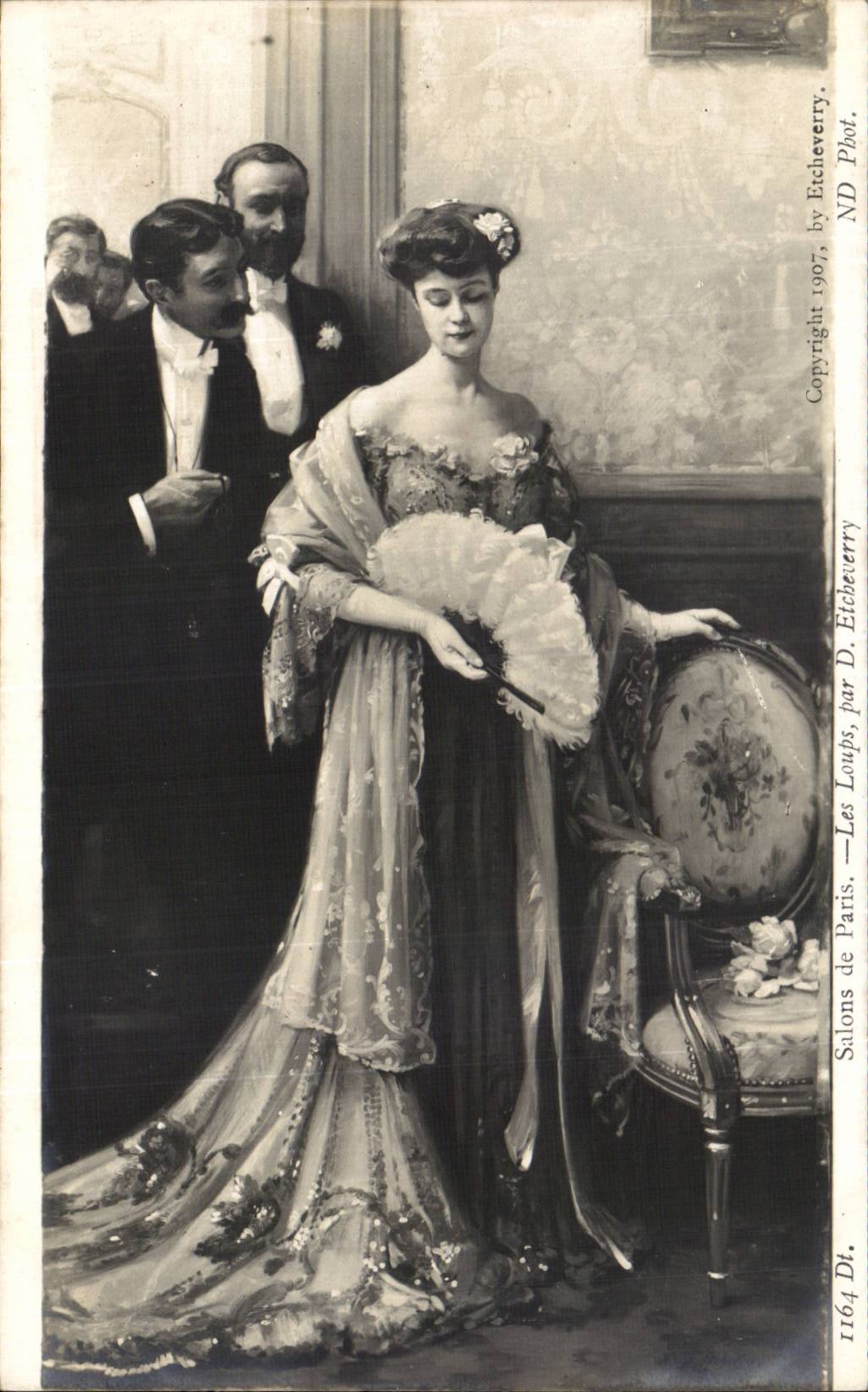 CPA Salons de Paris Les loups par Etcheverry