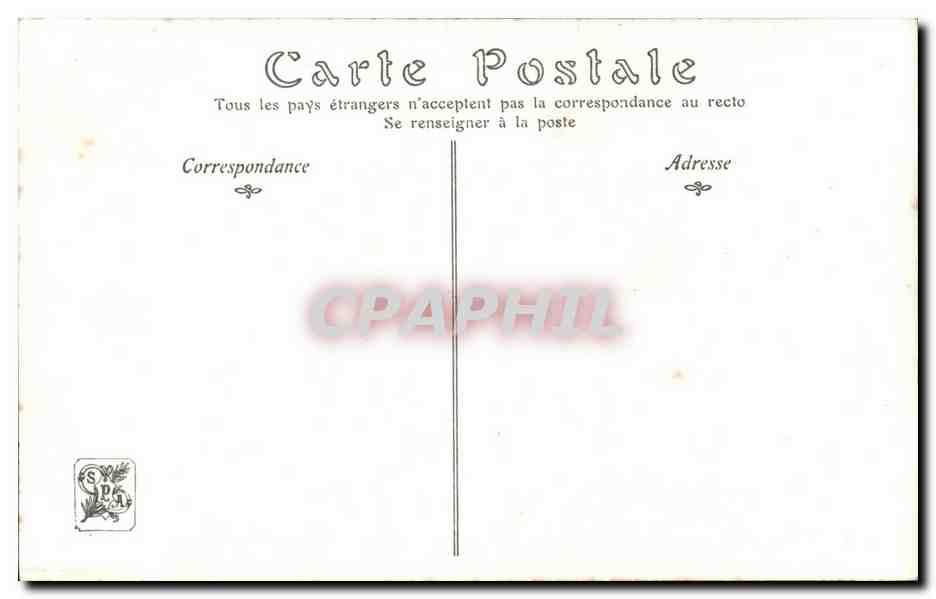CPA Salons de Paris Les loups par Etcheverry — Verso