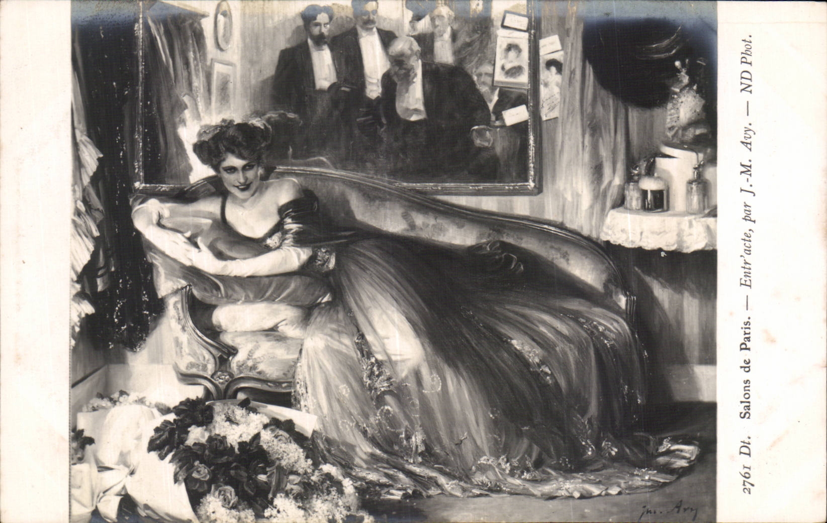 Intermission — Salons of Paris — J.-M. Auy, phot.