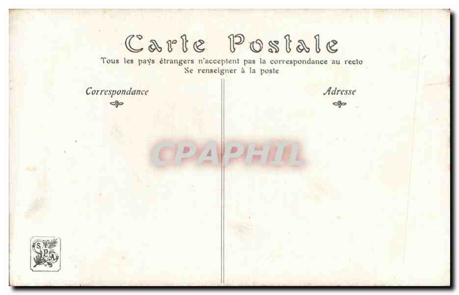 CPA Salons de 1907 Le breviaire par l'abbe van Hollebeke — Verso