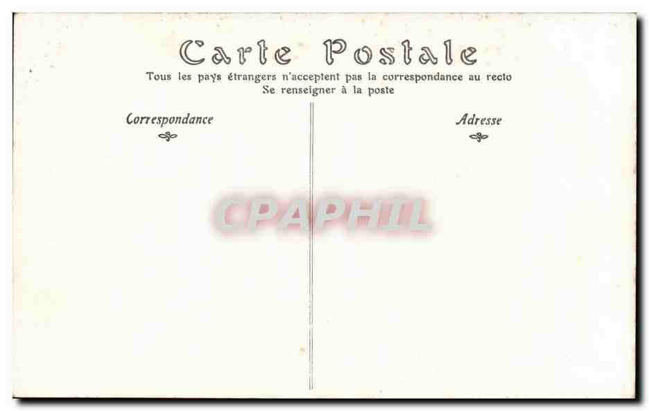 CPA Salon de 1907 Saint Francois d'Assise Predication aux oiseaux par Machado — Rückseite