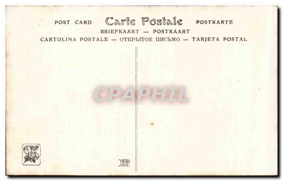 CPA Salon de 1910 Reception des souverains italiens a l'hotel de ville le 18 octobre 1903 par Bloch — Verso