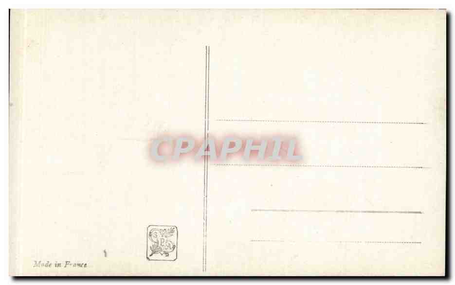 CPA Salon de Paris 1912 Bettanier l'oiseau de France Alsace lorraine — Verso