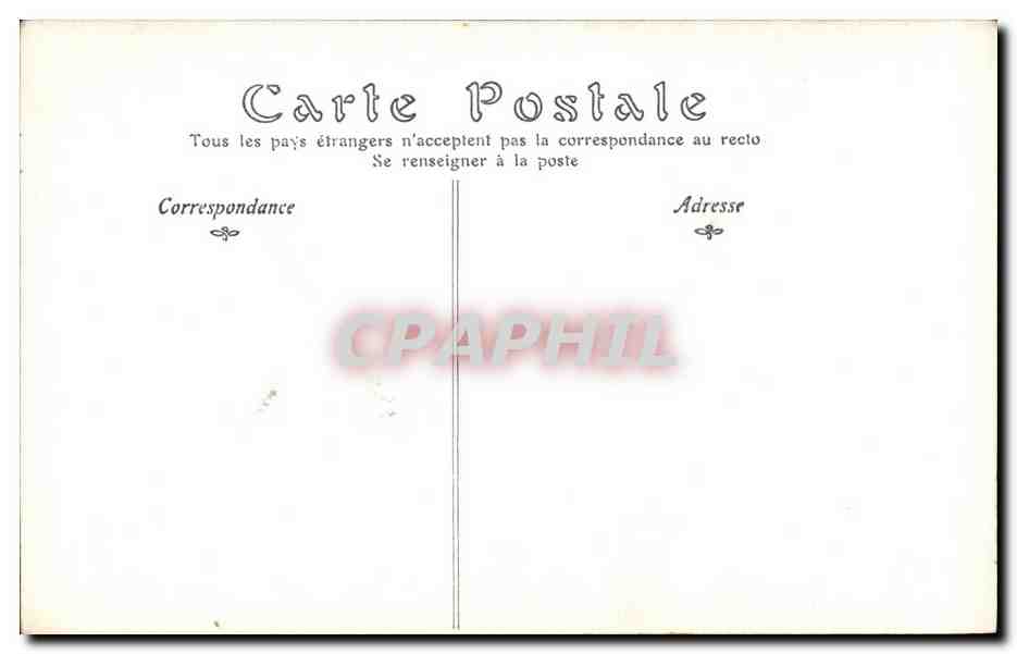 CPA Salon de 1908 Moulin de Bessy par Rene His — Verso