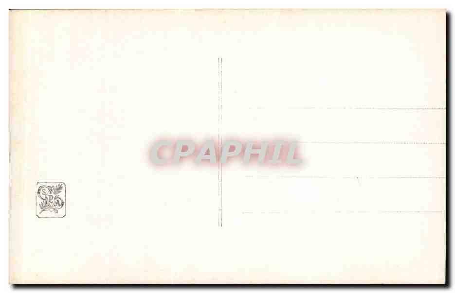 CPA Fantaisie Salon de 1913 Ridel la fin d'un reve — Verso