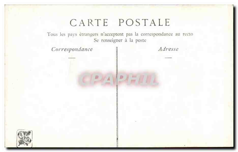 CPA Fantaisie Salon de 1906 Chanson rustique par Desurmont Ane Donkey Mule — Verso