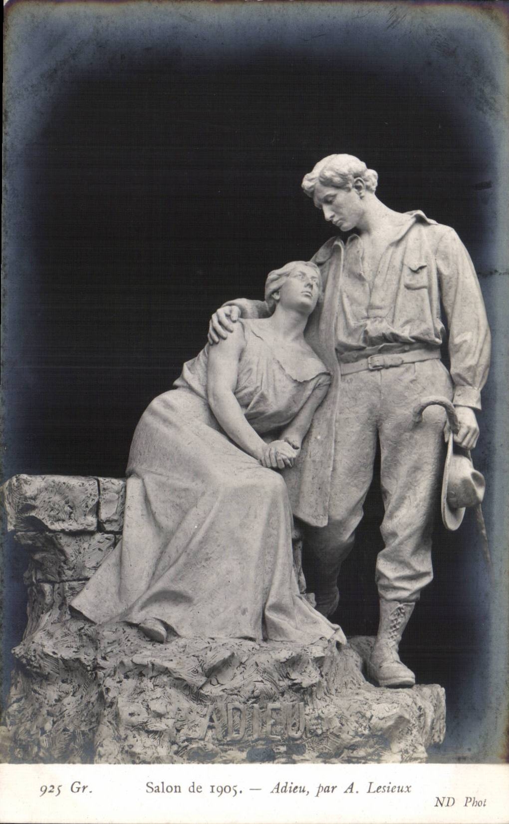 Adieu — Salon de 1905 — par A. Lesieux