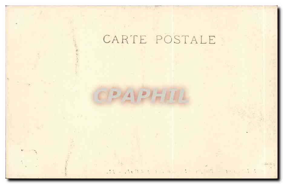 CPA Fantaisie Salon 1905 Boutigny Les loisirs du corps de garde Militaria — Rückseite