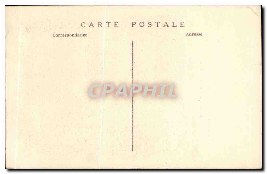 CPA Fantaisie La scene de l'eglise Faust — Verso