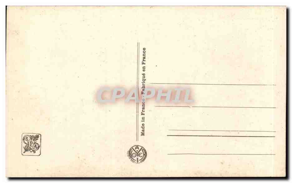 CPA Fantaisie Salon de Paris Fougerat Forces mystiques Fougerat Foi Science Action — Verso