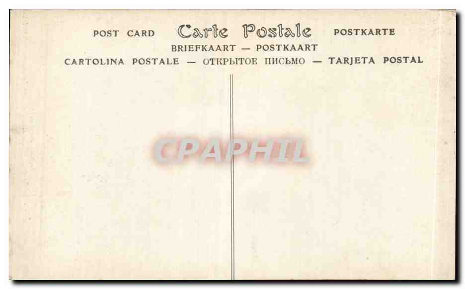 CPA Fantaisie Salons de Paris Humne a la femme La bouche par leveque — Verso