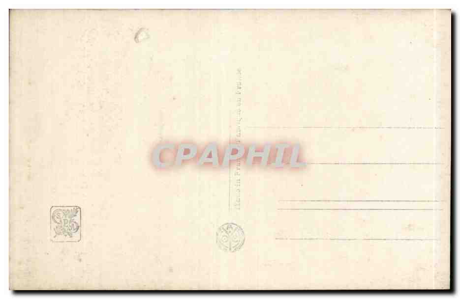 CPA Fantaisie Salon de Paris Renault le larcin Moutons — Verso