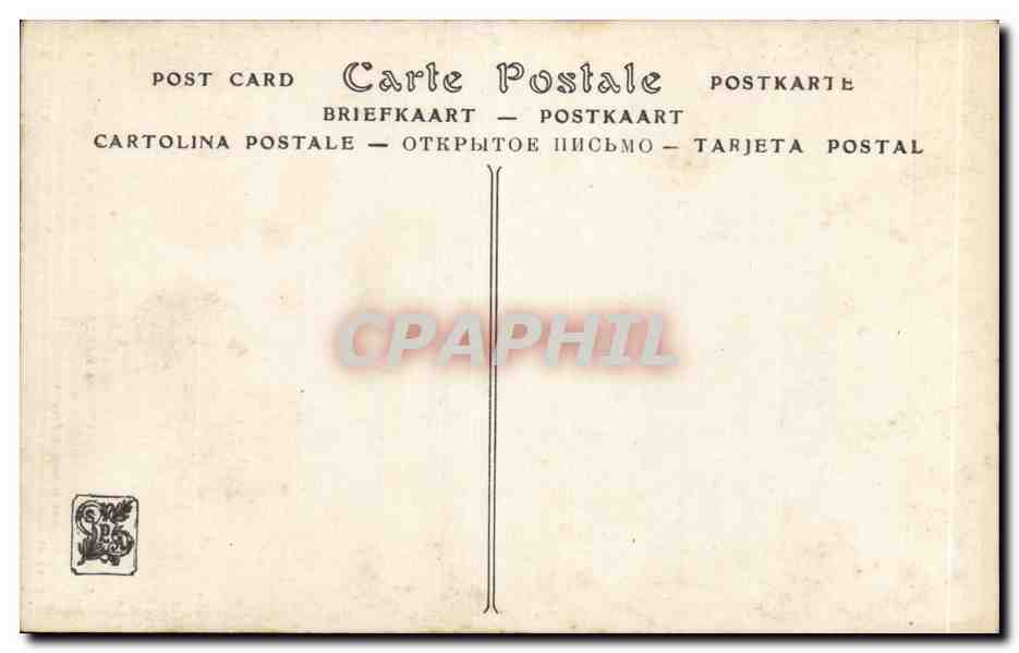 CPA Salon de 1914 Mlle Emma Herland La paix au cloitre — Rückseite