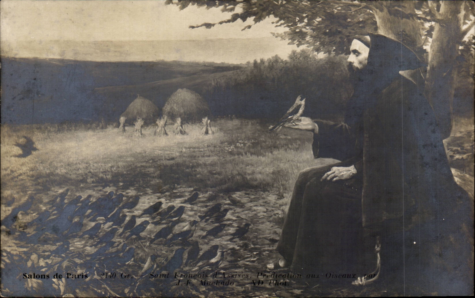 CPA Salons de Paris Saint Francois d'Assise