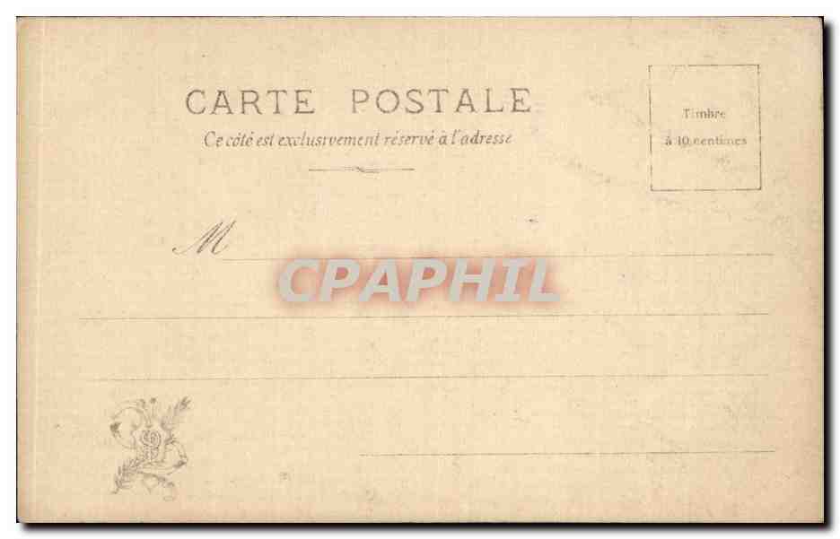 CPA Schryver Le marchand de quatre saisons — Verso