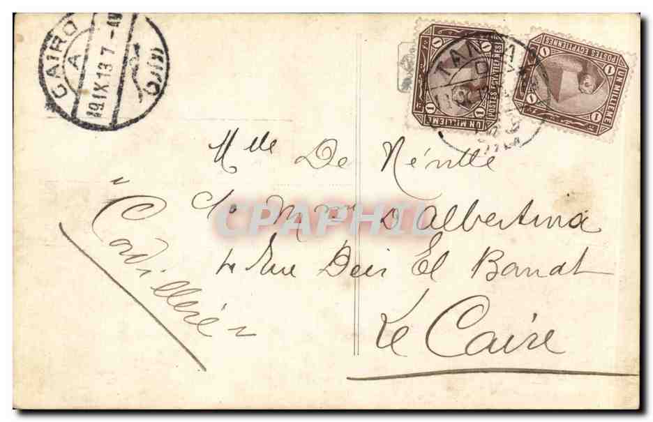CPA Salon de Paris 1913 Boye Sur la rive Femme — Verso