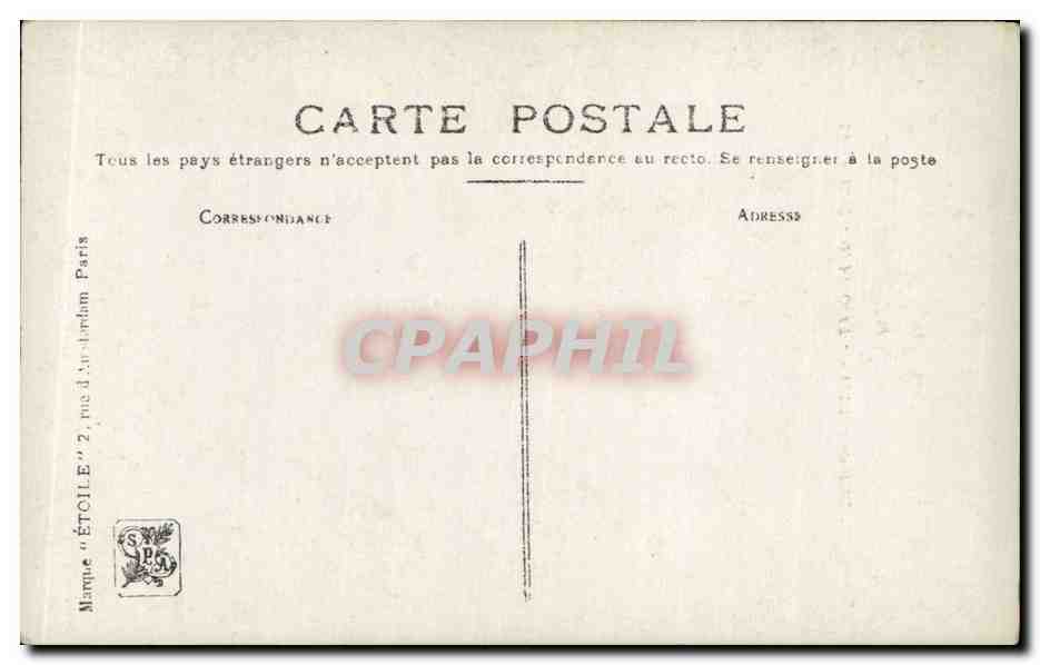 CPA Salon 1910 Nicolet Petits chagrins — Verso