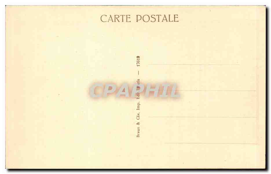 CPA Israels Enfants de la mer — Verso