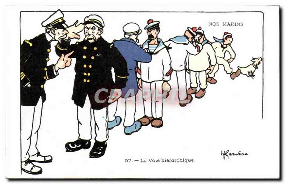 CPA Fantaisie Illustrateur Gervese Nos marins 