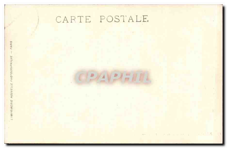 CPA Fantaisie Salon 1904 Checa Arabes Cheval Horse — Verso