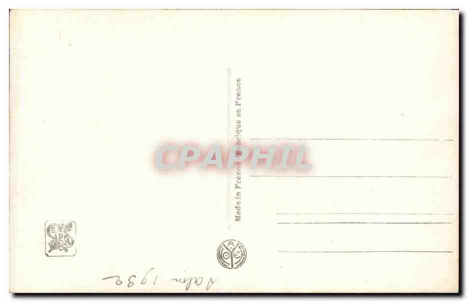 CPA Fantaisie Paris Eugene Cadel Bethleem  — Verso