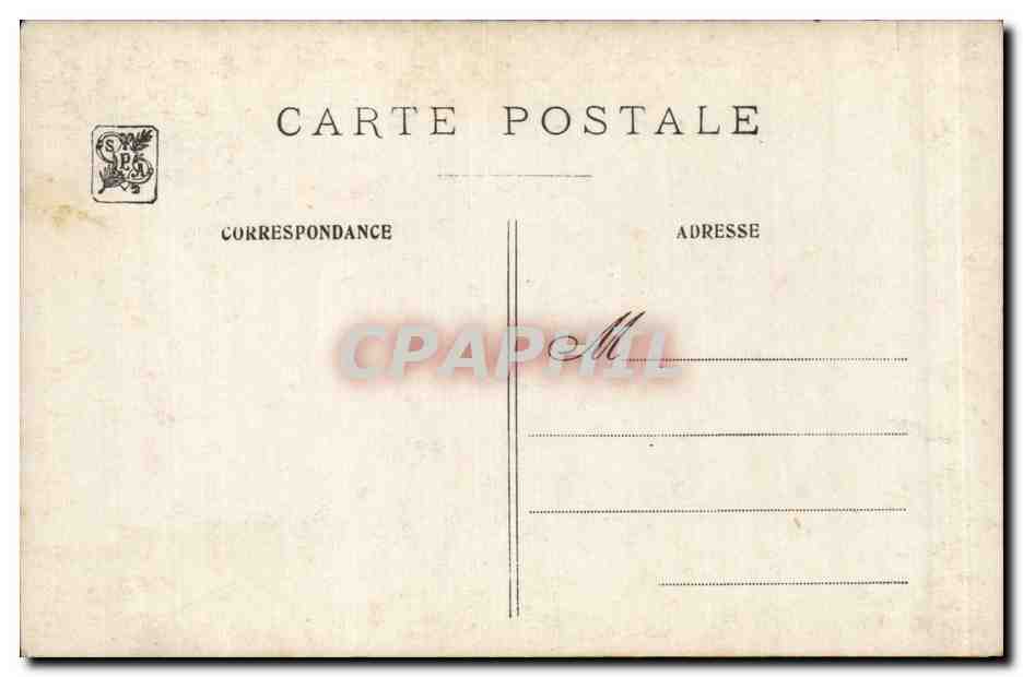 CPA Fantaisie Salon 1905 Didier Pouget Paysage  — Verso