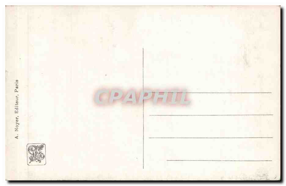 CPA Fantaisie Salon 1911 Bettannier Annexes Alsace Lorraine — Verso