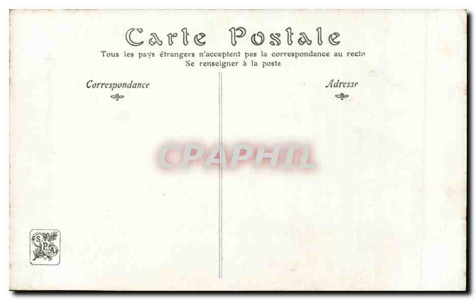 CPA Fantaisie Salons de Paris Belle matinee par Franc lamy — Verso