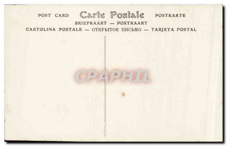 CPA Fantaisie Salons de Paris Fabiola par JJ Henner — Verso