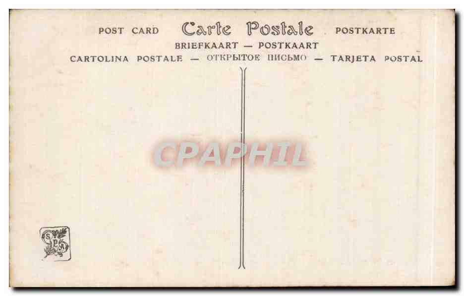 CPA Fantaisie Salons de Paris Jimenez L'ete bords de l'oise — Rückseite