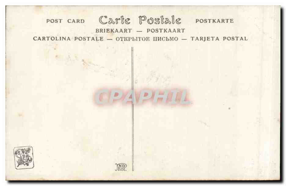 CPA Fantaisie Salons de Paris Toilette d'une patricienne par Vasarri — Verso