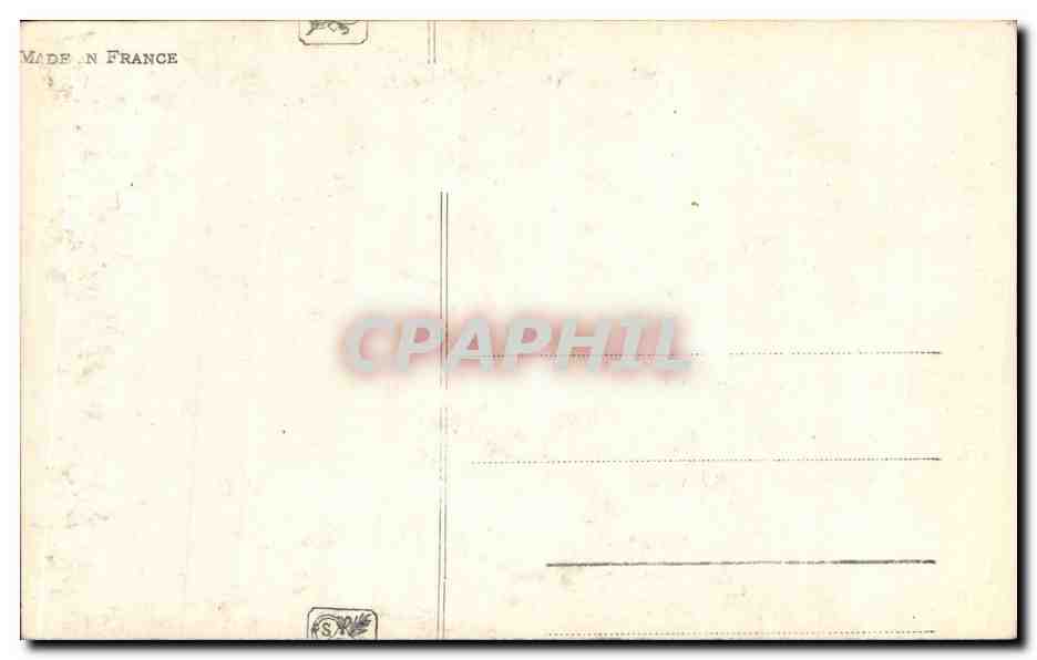 CPA Fantaisie Salon 1913 Dans les ruines d'un theatre antique de Joncieres — Verso