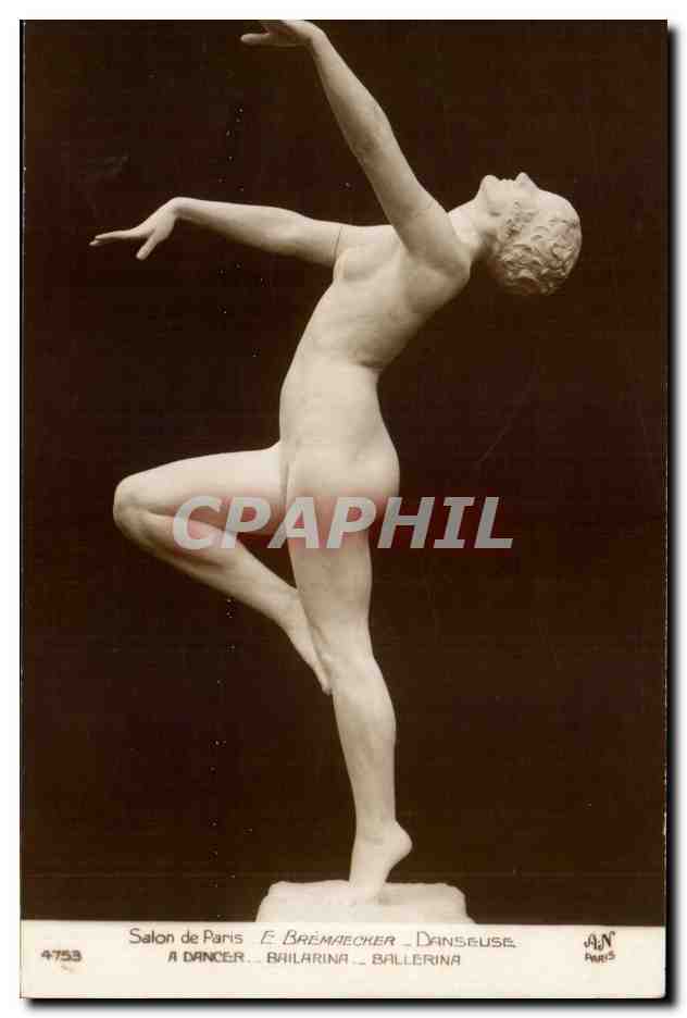 Statue de danseuse — Salon de Paris — E. Brémacher — n° 4753