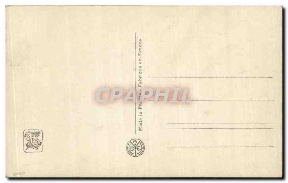 CPA Fantaisie Paris Salons de Paris Roullier Apres la messe — Verso