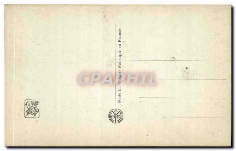 CPA Fantaisie Salon de Paris osbert L'eternelle chanson — Verso