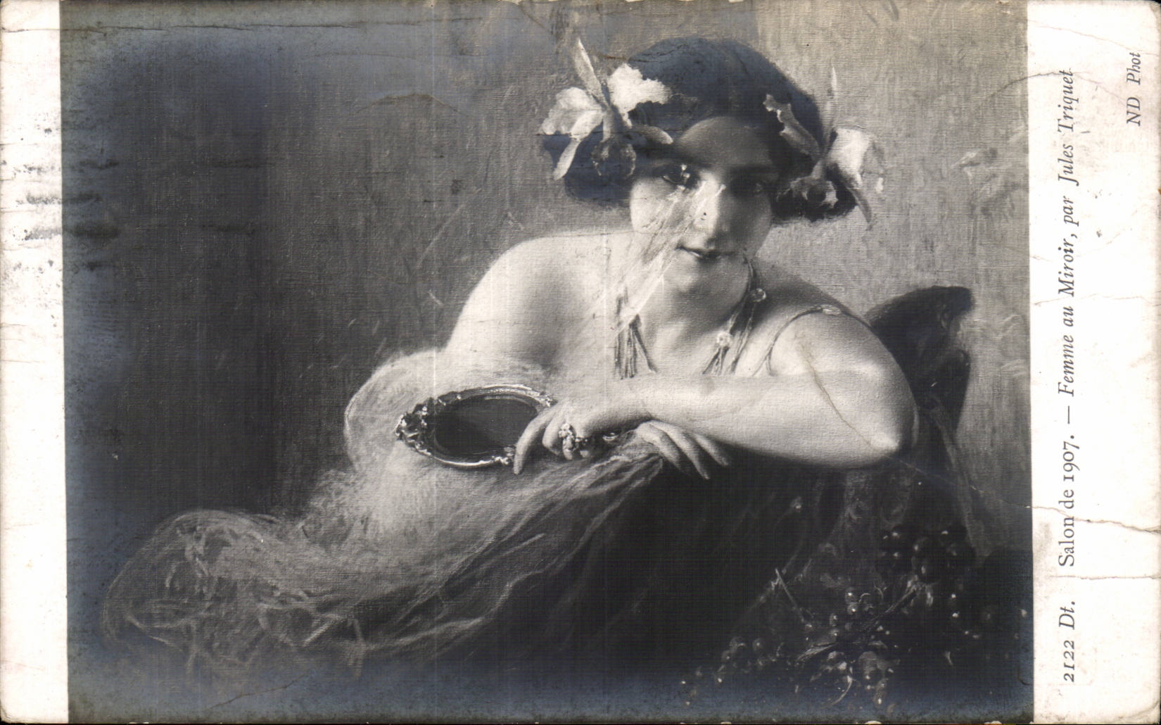 Femme au Miroir — Salon de 1907 — ND Phot. Jules Triquet, n° 2122