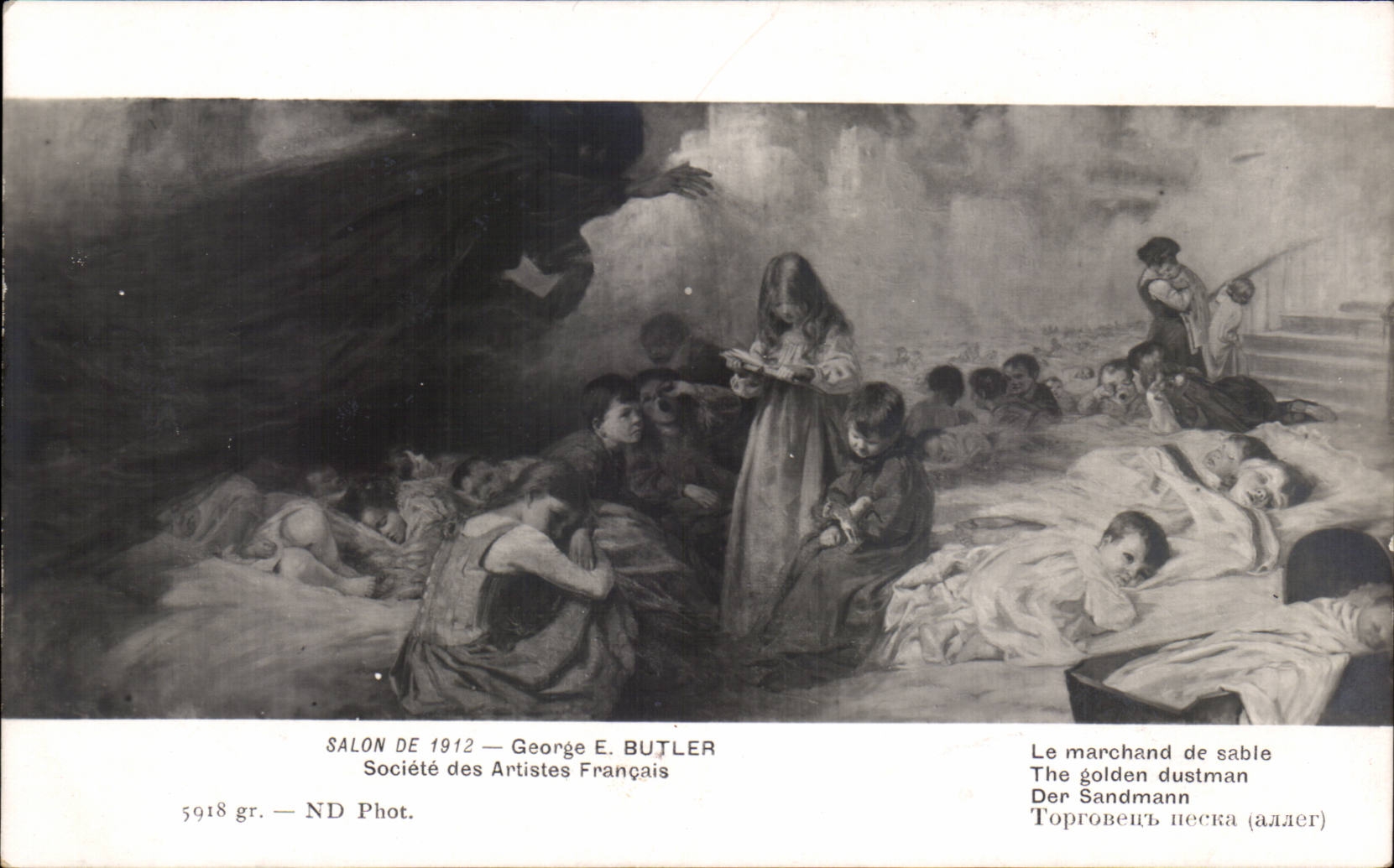 Le marchand de sable — Salon de 1912 — George E. Butler — Société des Artistes Français