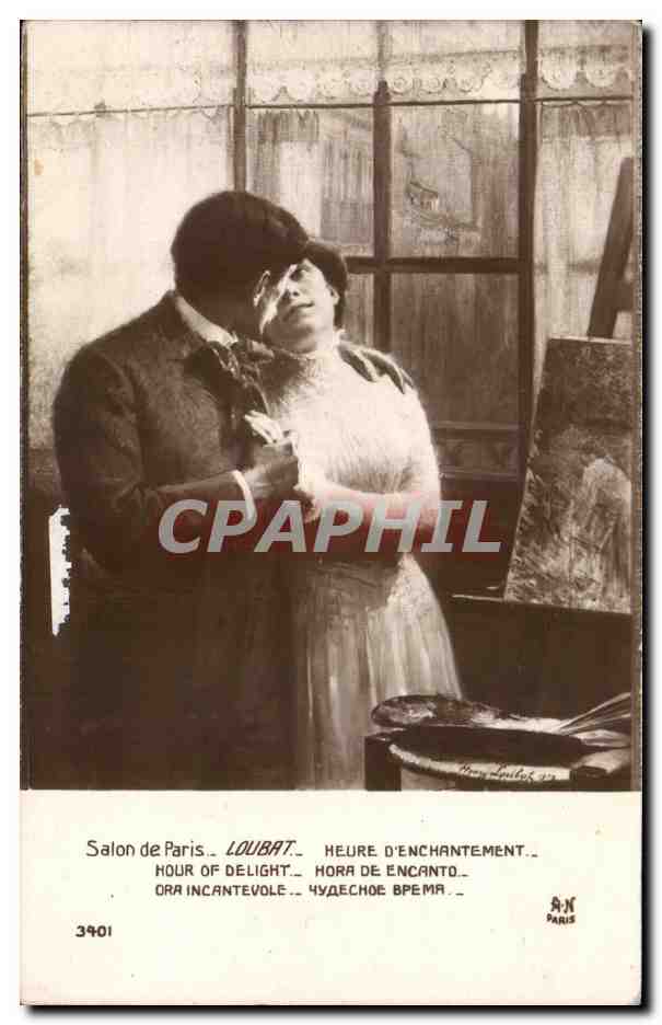 CPA Fantaisie Salon de Paris Loubat Heure d'enchantement