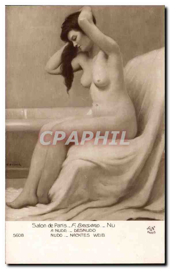 Nu féminin — Salon de Paris — F. Brisard — n° 5608