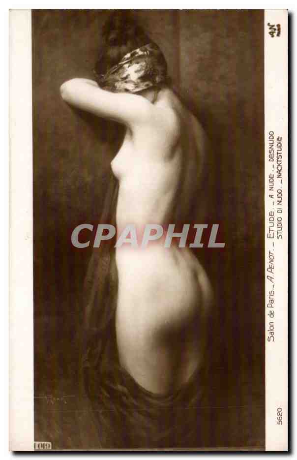 Nudité — Étude de Paris — A. Denot — Studio di Nudo — 5680